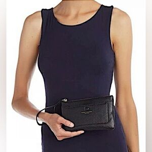 NEW - Marc Jacobs Leather Wristlet Wallet